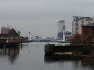 Approaching Salford Quays